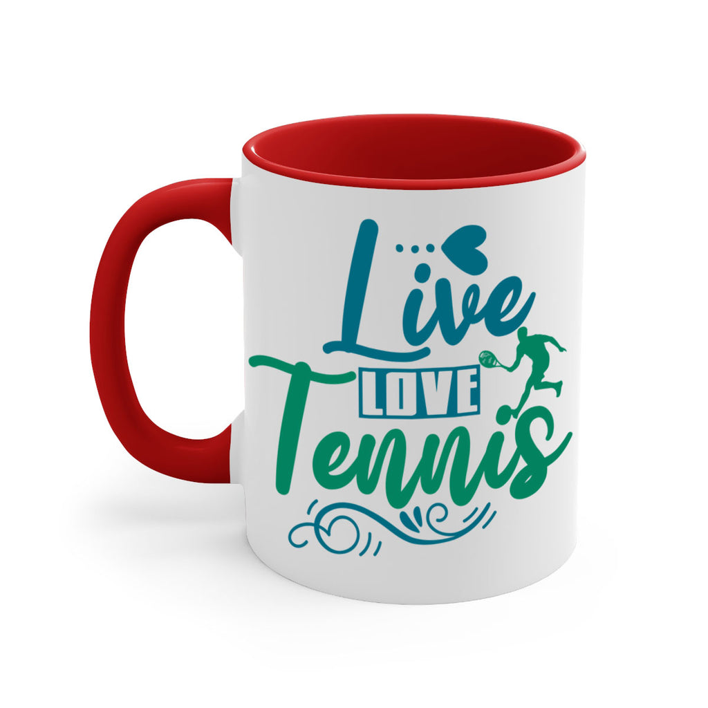 Live Love Tennis 816#- tennis-Mug / Coffee Cup