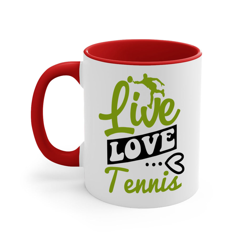 Live Love Tennis 829#- tennis-Mug / Coffee Cup