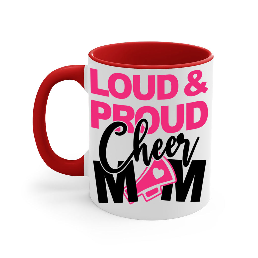 Loud Proud Cheer mom 765#- cheer-Mug / Coffee Cup