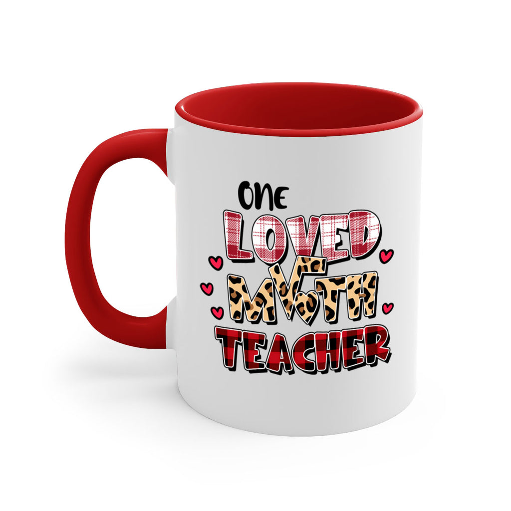Math Teacher Cupids Favorite 7#- teacher-Mug / Coffee Cup