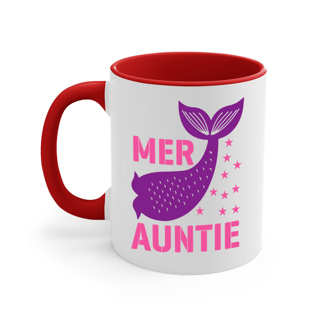 Mer Auntie 320#- mermaid-Mug / Coffee Cup