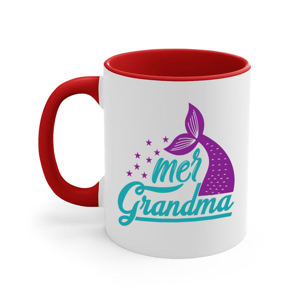 Mer Grandma 328#- mermaid-Mug / Coffee Cup