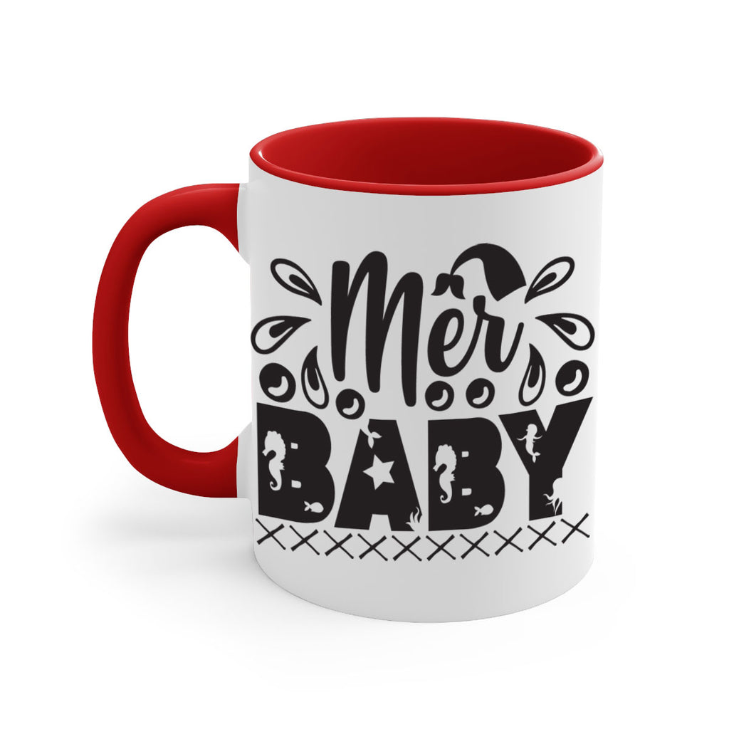 Mer baby 348#- mermaid-Mug / Coffee Cup