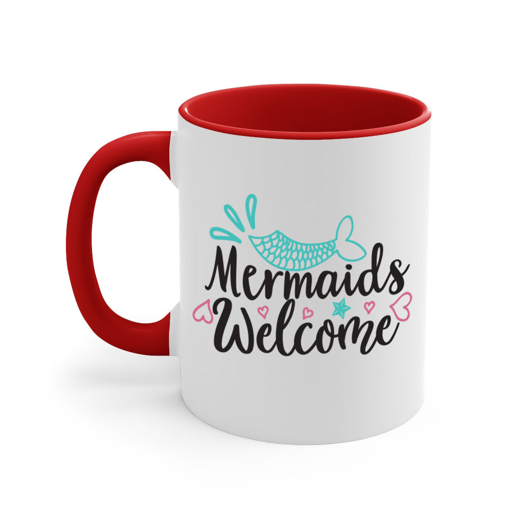Mermaids Welcome 474#- mermaid-Mug / Coffee Cup