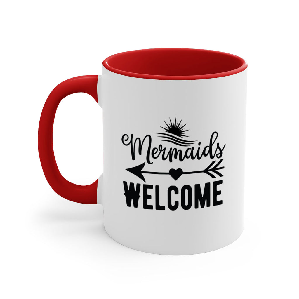 Mermaids Welcome 500#- mermaid-Mug / Coffee Cup