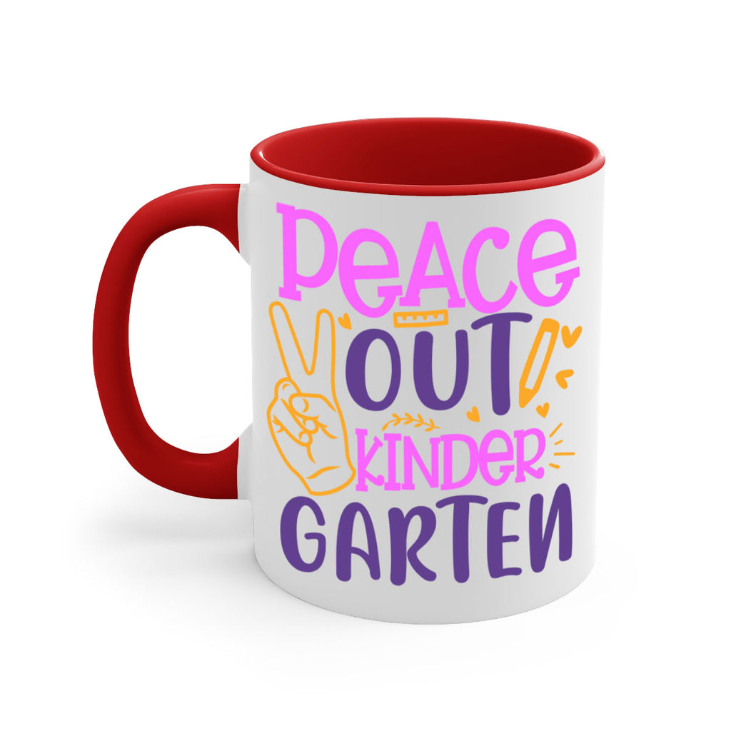 Peace out kinder garten 1#- preK-Mug / Coffee Cup
