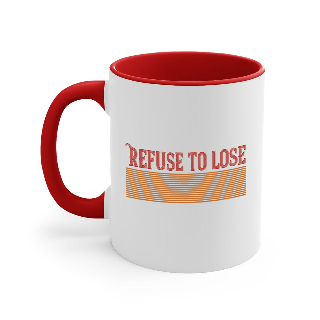 Refuse to lose 1902#- badminton-Mug / Coffee Cup