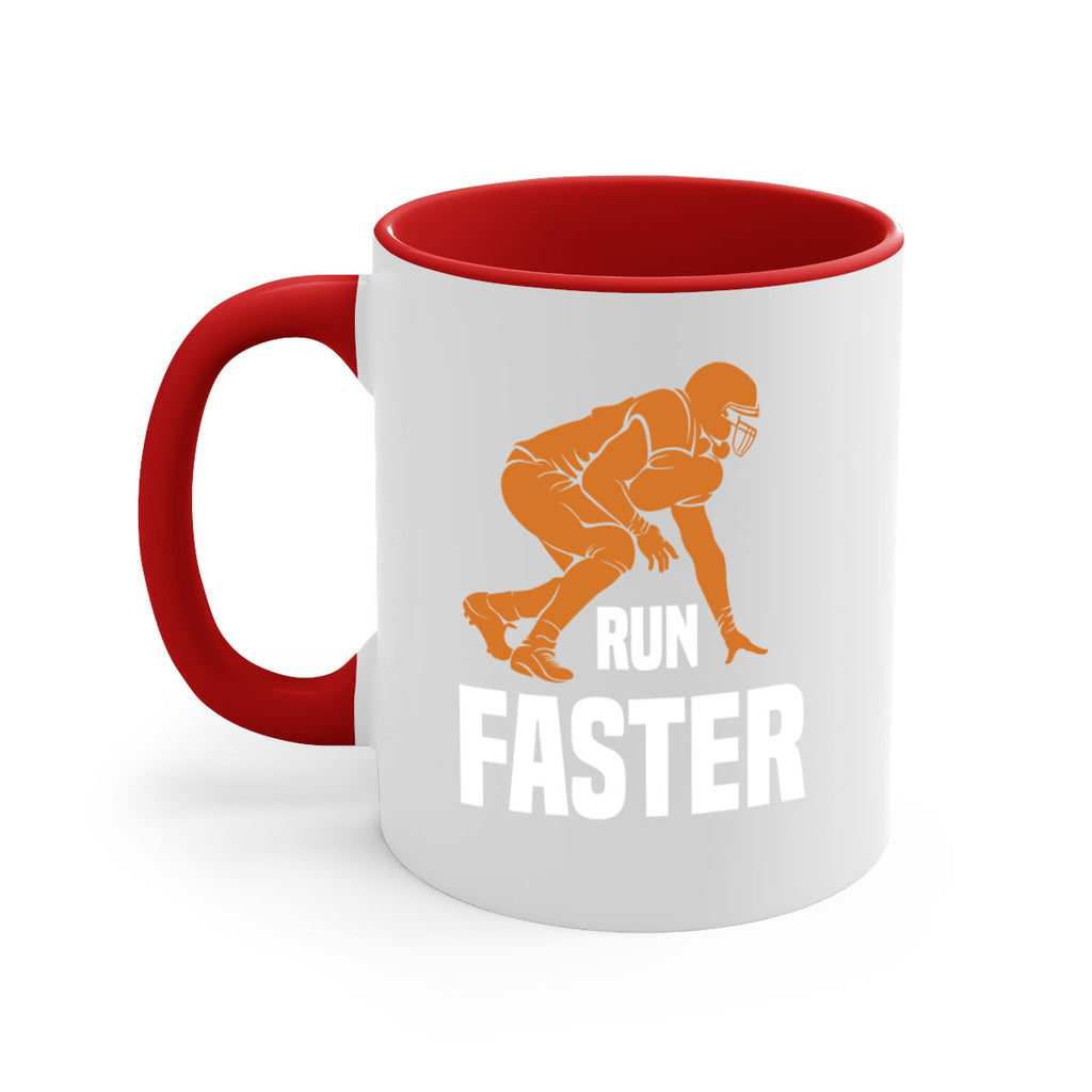 Run 548#- football-Mug / Coffee Cup
