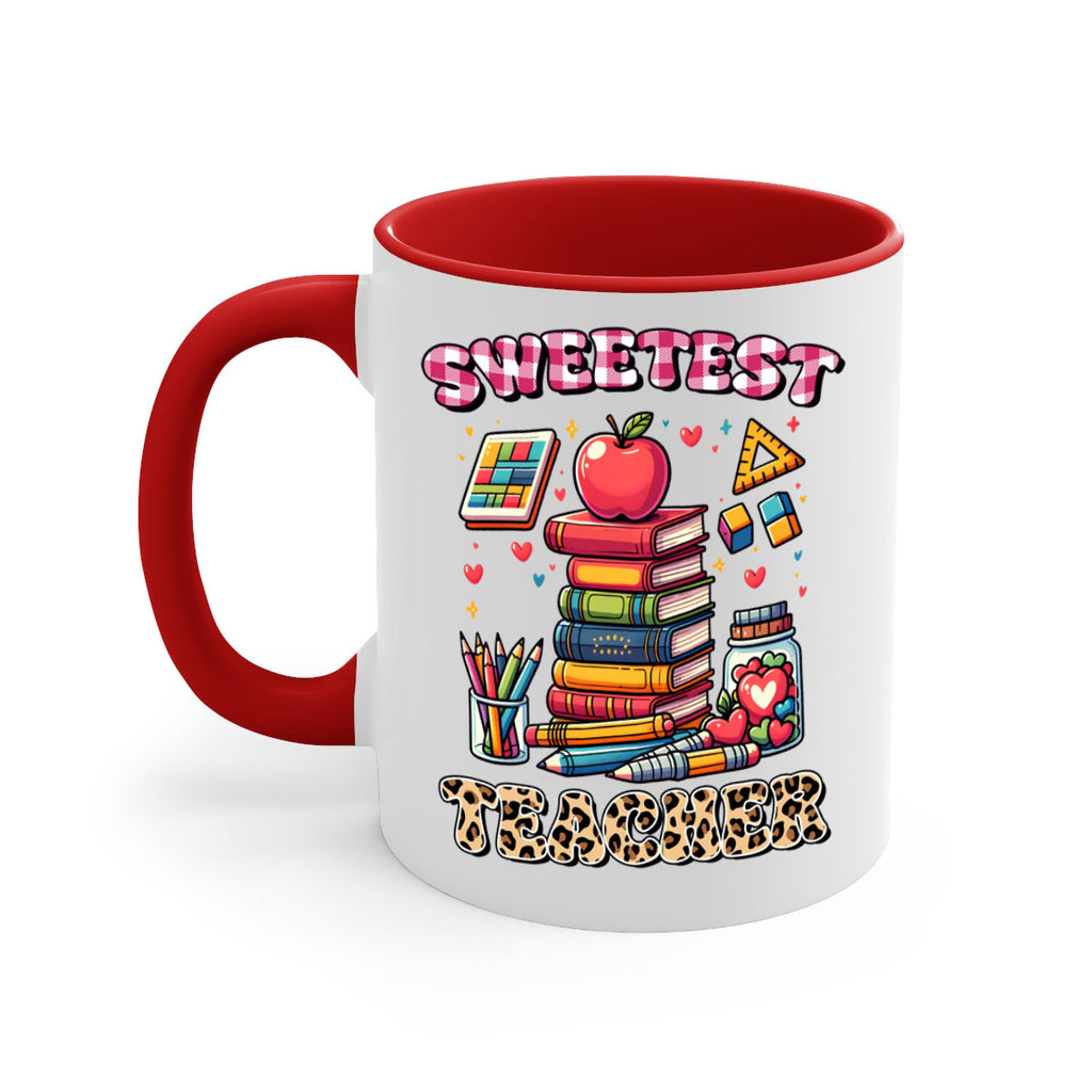 Sweetest Teacher Sublimation 15#- teacher-Mug / Coffee Cup