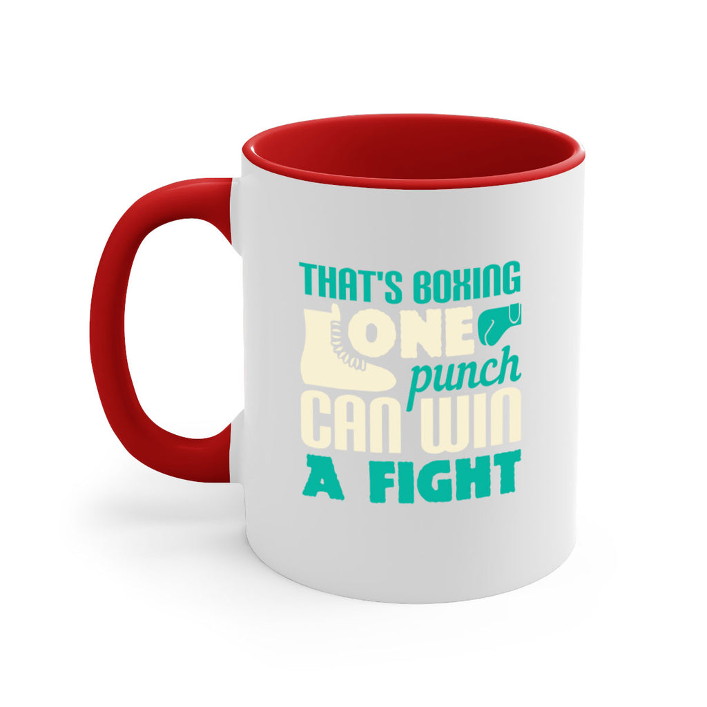 Thats boxing one punch can win a fight 1854#- boxing-Mug / Coffee Cup