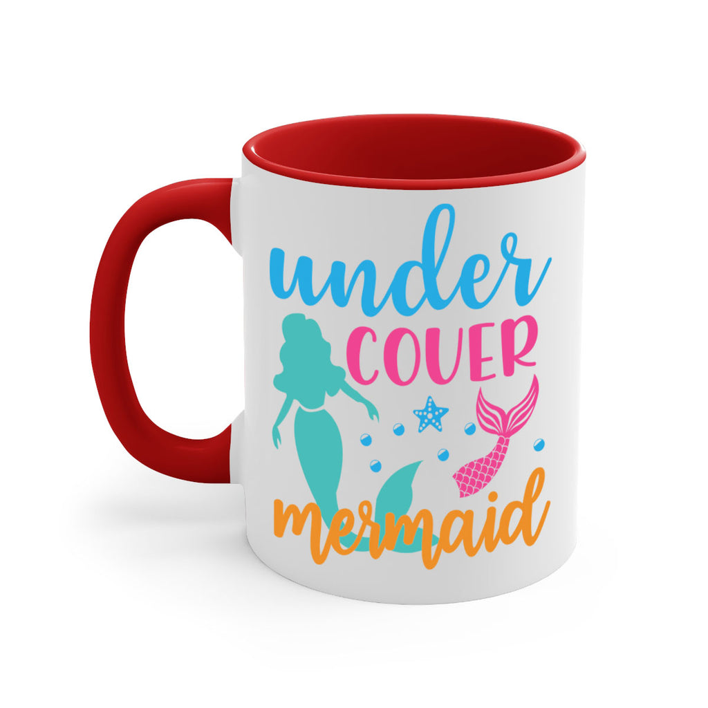 Under Cover Mermaid Design 654#- mermaid-Mug / Coffee Cup