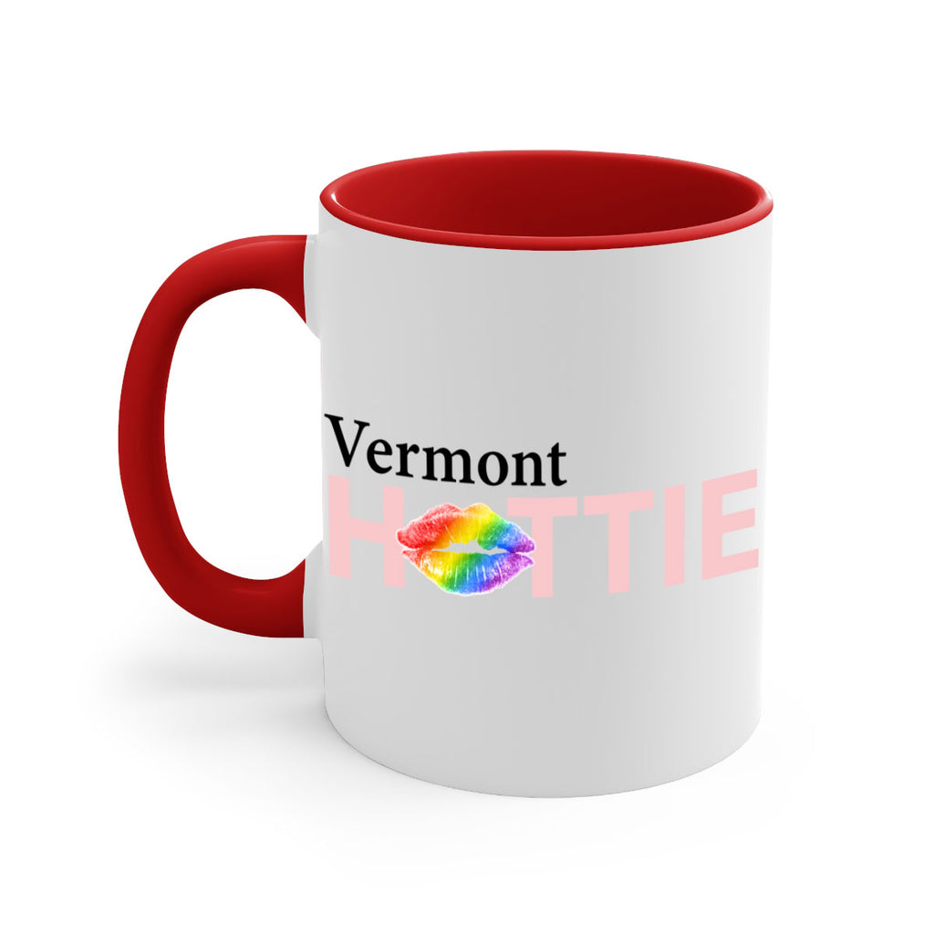 Vermont Hottie with rainbow lips 45#- Hottie Collection-Mug / Coffee Cup