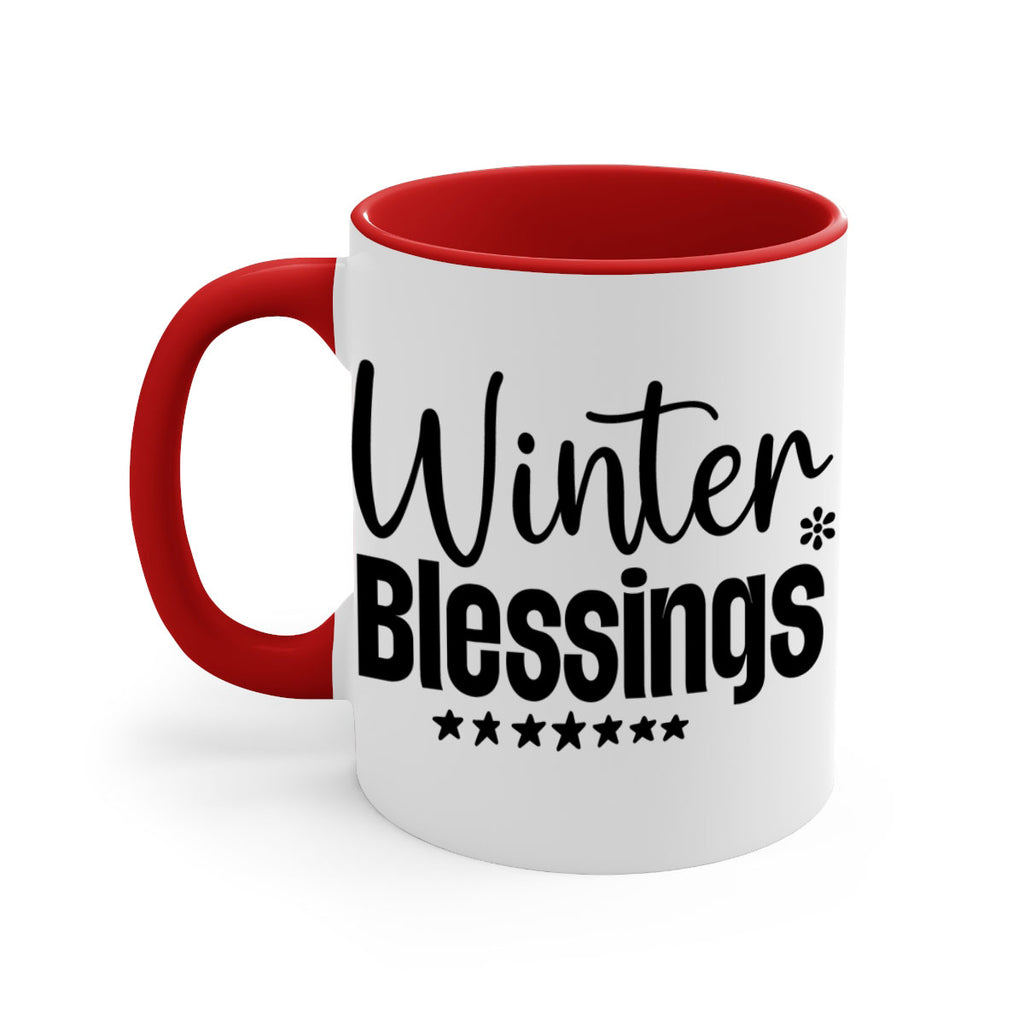 Winter Blessings497#- winter-Mug / Coffee Cup
