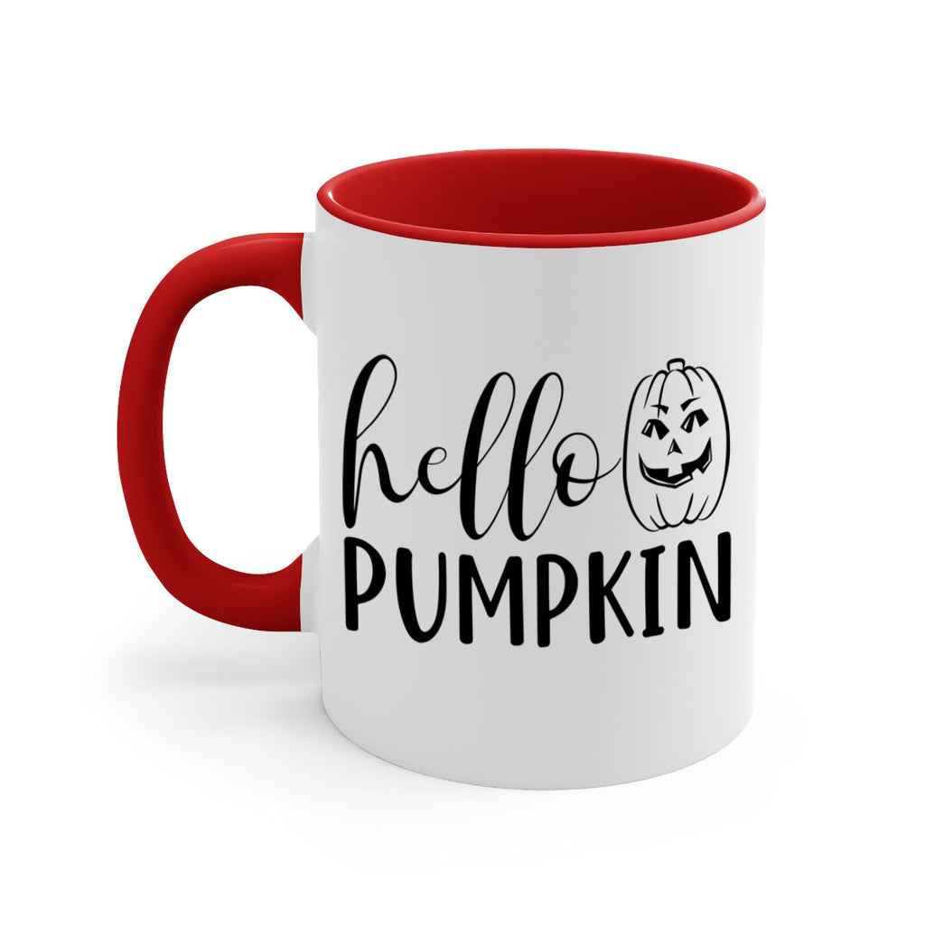 hello pumpkin 287#- fall-Mug / Coffee Cup