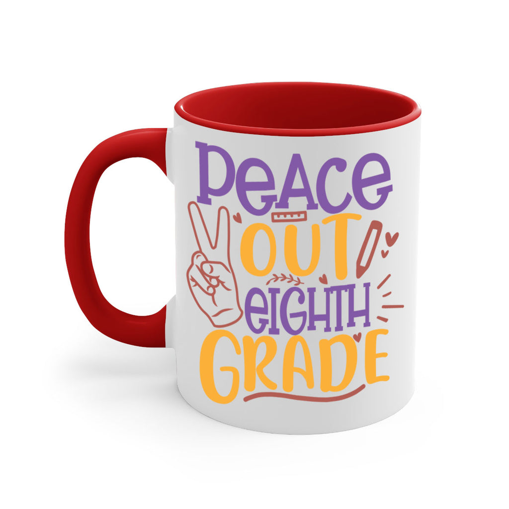 peace out 8th grade 2#-8th grade-Mug / Coffee Cup