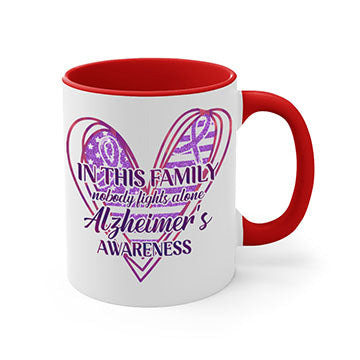 AlzheimerS Awareness American Flag 11#- alzheimers-Mug / Coffee Cup