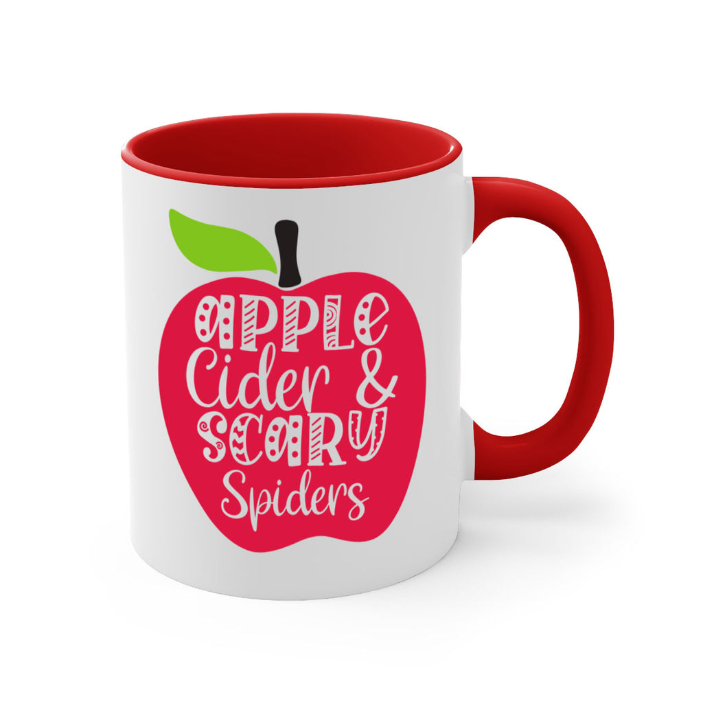 Apple Cider Scary Spiders 10#- fall-Mug / Coffee Cup