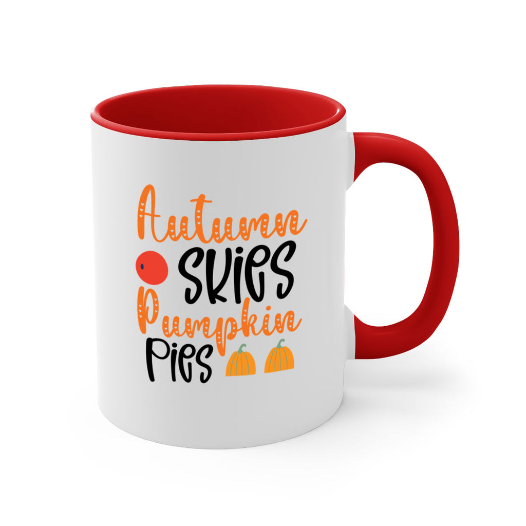 Autumn Skies Pumpkin Pies 30#- fall-Mug / Coffee Cup