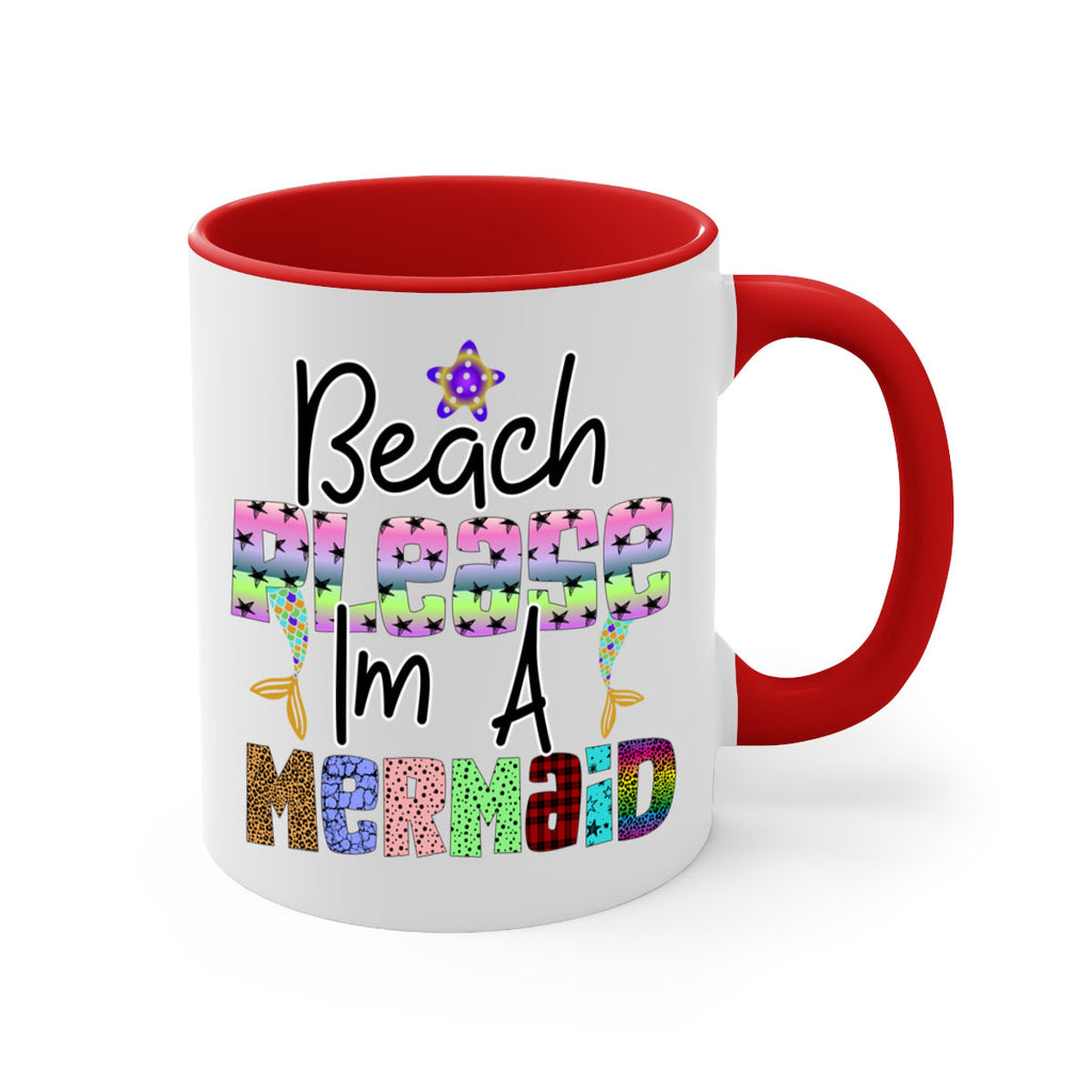 Beach Please Im A Mermaid 59#- mermaid-Mug / Coffee Cup