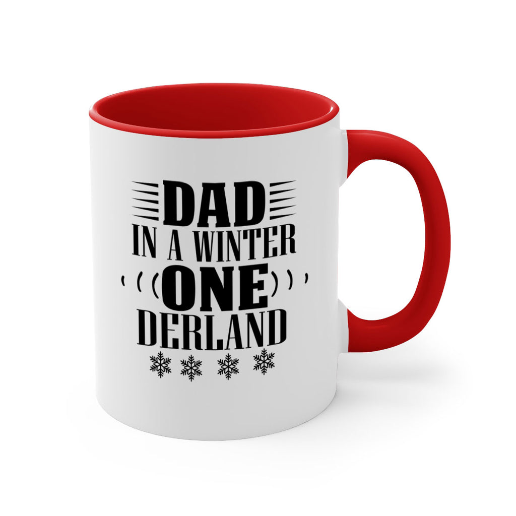 DAD IN A WINTER ONE DERLAND 91#- winter-Mug / Coffee Cup