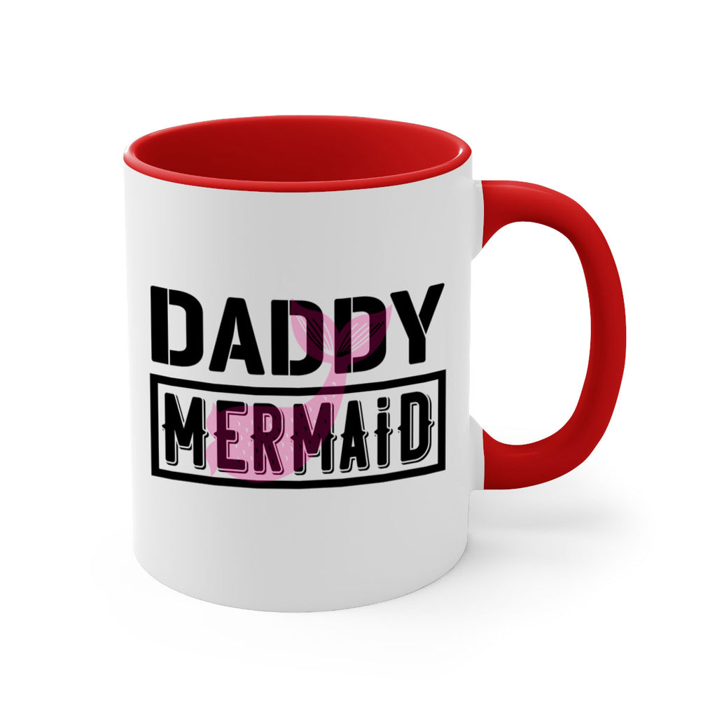 Daddy mermaid 112#- mermaid-Mug / Coffee Cup