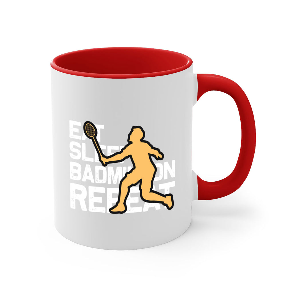 Eat 1286#- badminton-Mug / Coffee Cup