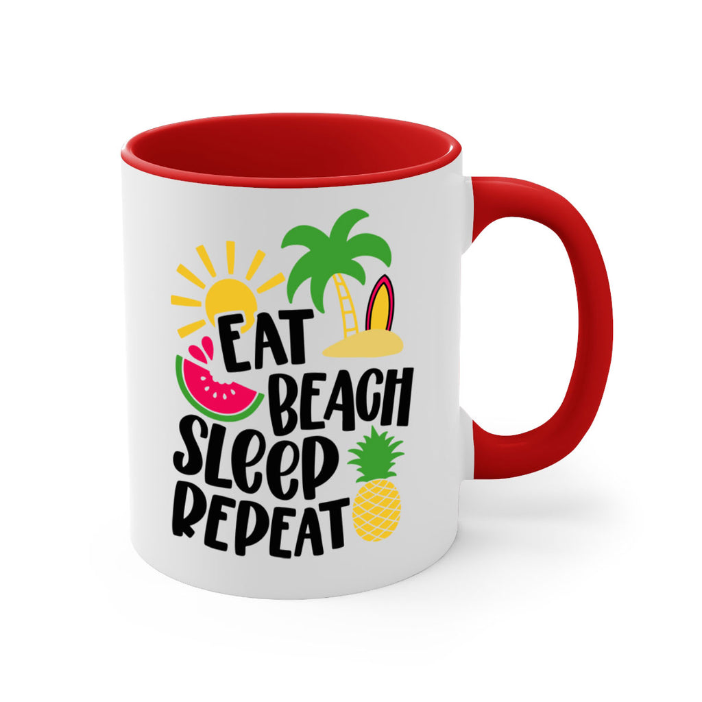 Eat Beach Sleep Repeat Style 47#- Summer-Mug / Coffee Cup