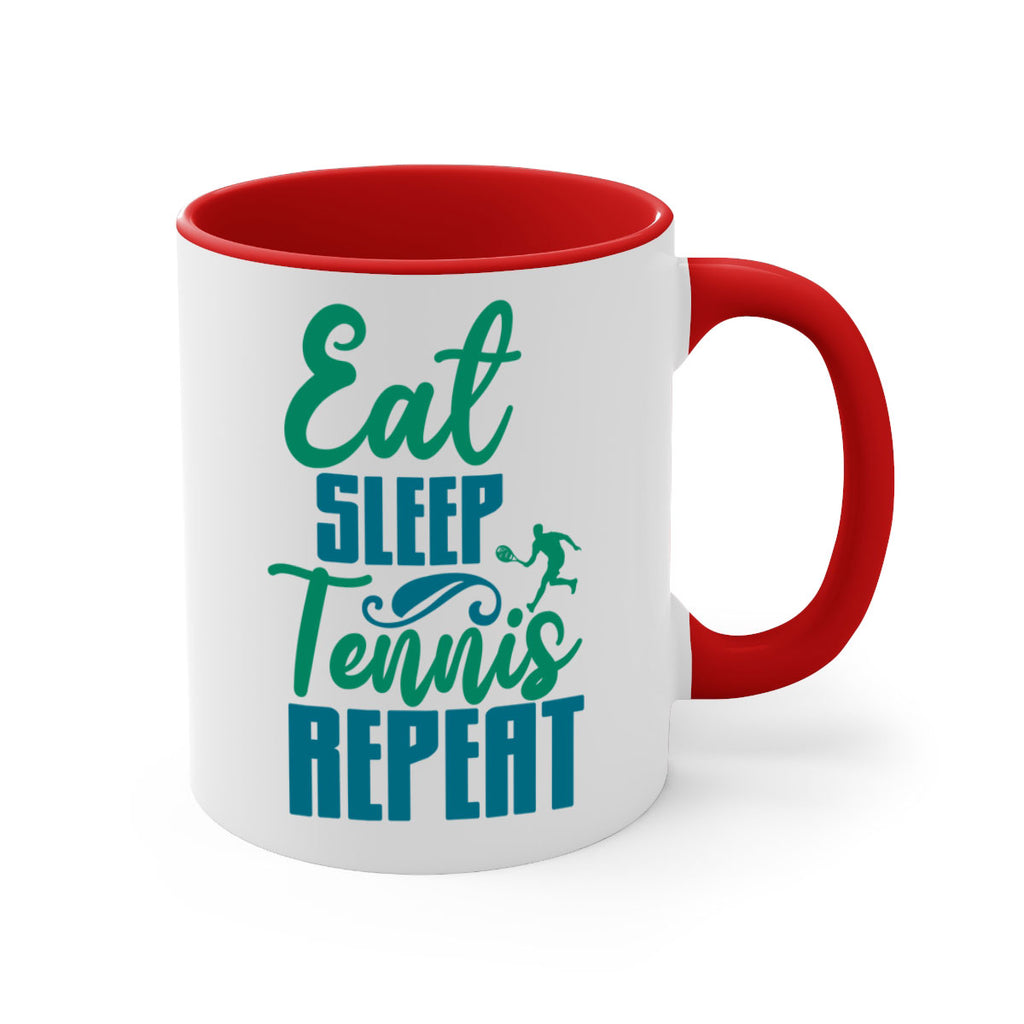 Eat Sleep Tennis Repeat 1306#- tennis-Mug / Coffee Cup