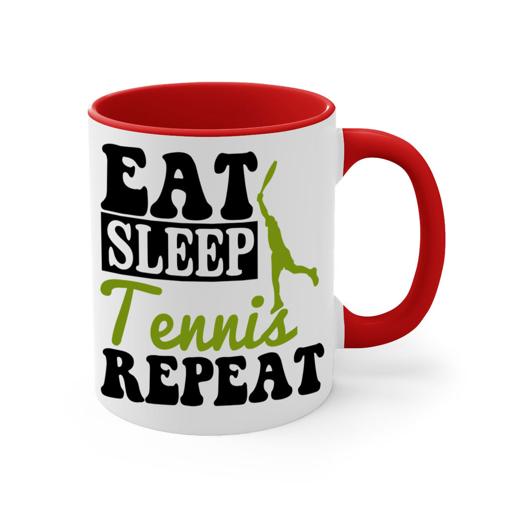 Eat Sleep Tennis Repeat 1307#- tennis-Mug / Coffee Cup