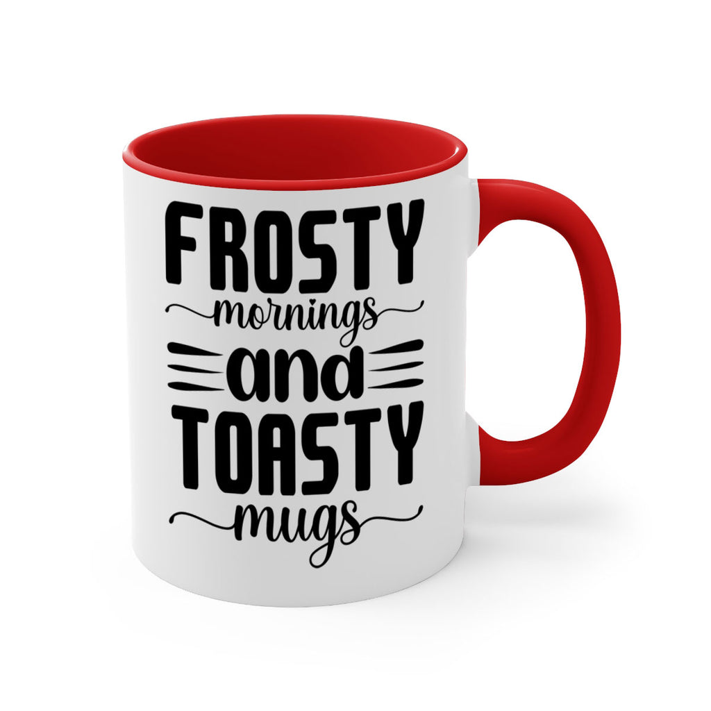 Frosty Mornings and Toasty Mugs 108#- winter-Mug / Coffee Cup