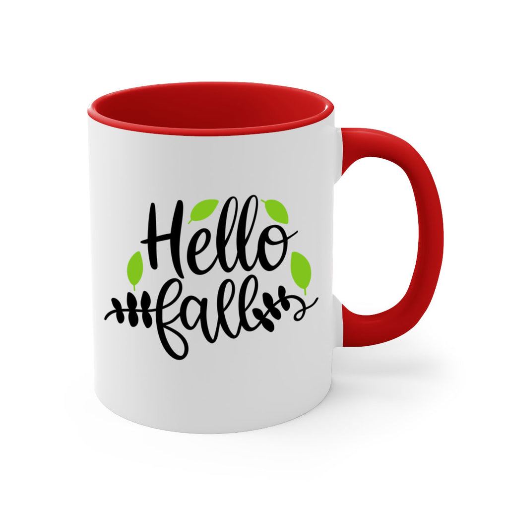 Hello Fall 283#- fall-Mug / Coffee Cup