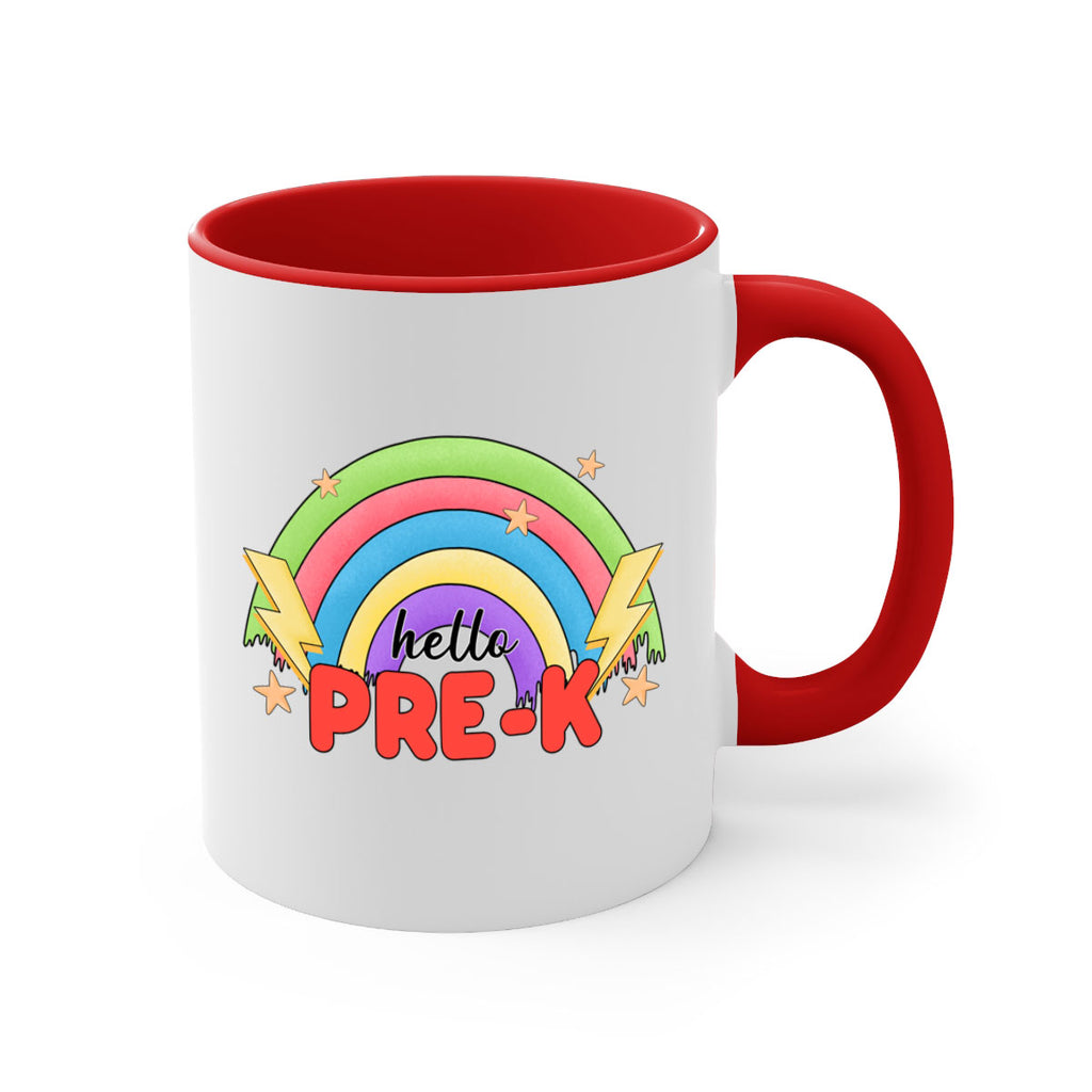 Hello PreK Rainbow 6#- preK-Mug / Coffee Cup