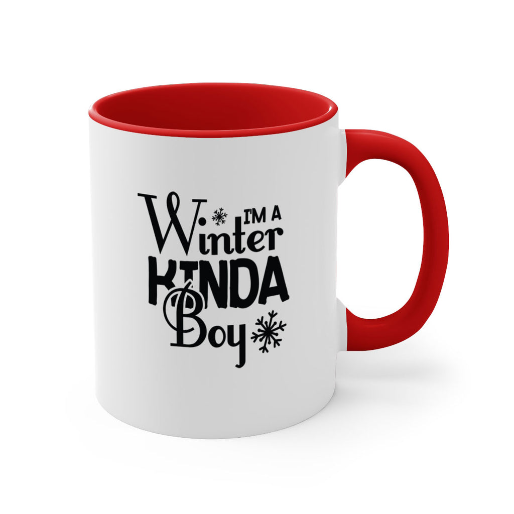 Im a Winter Kinda Boy 237#- winter-Mug / Coffee Cup