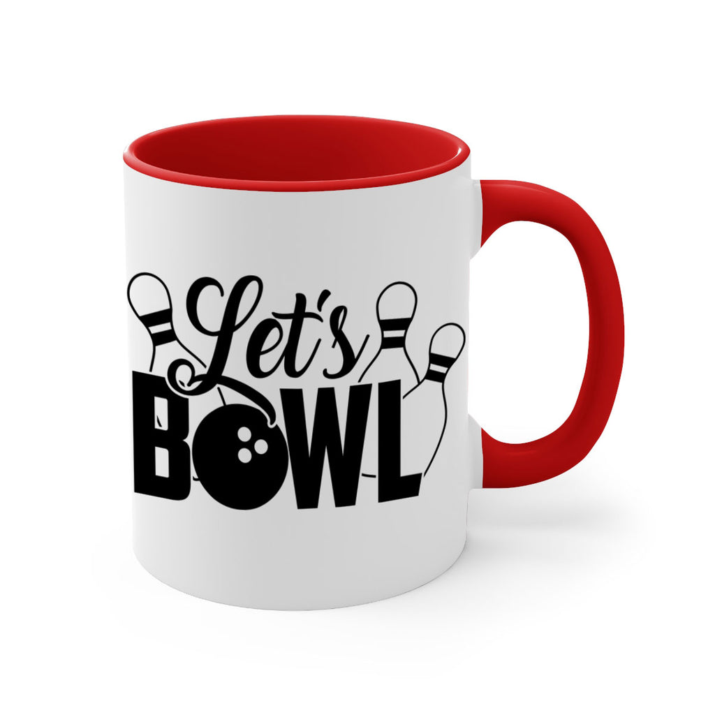 Lets bowl 929#- bowling-Mug / Coffee Cup