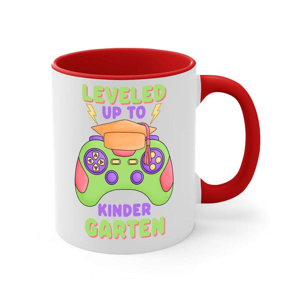 Leveled up to Kindergarten Gamer 11#- Kindergarten-Mug / Coffee Cup