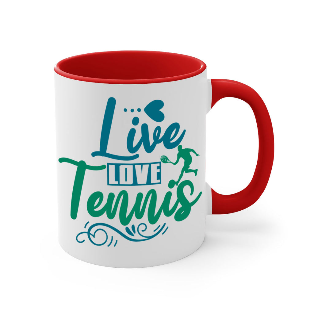 Live Love Tennis 816#- tennis-Mug / Coffee Cup