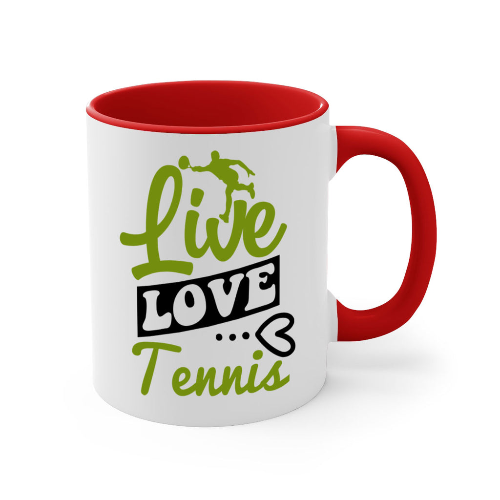 Live Love Tennis 829#- tennis-Mug / Coffee Cup