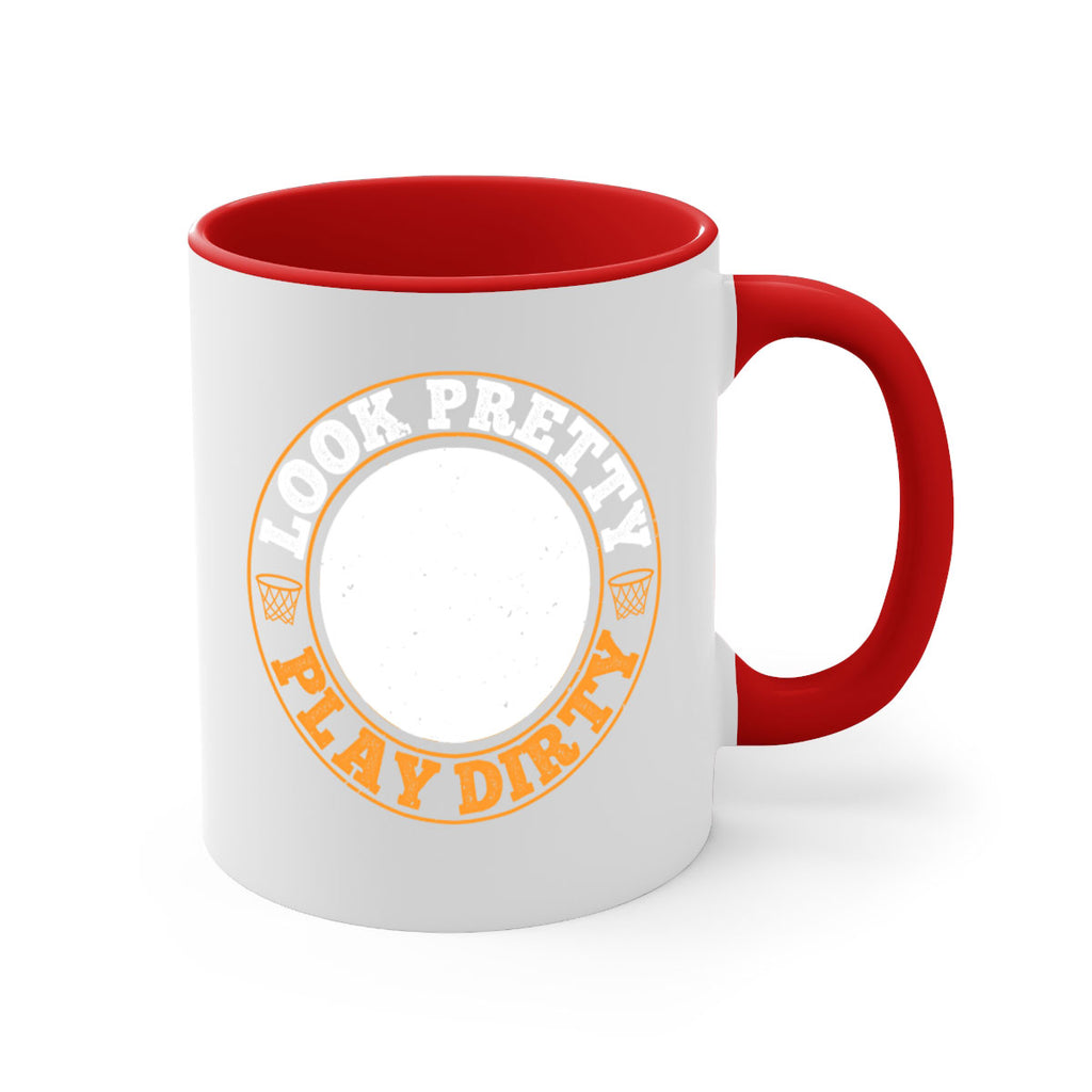 Look pretty Play dirty 1946#- basketball-Mug / Coffee Cup