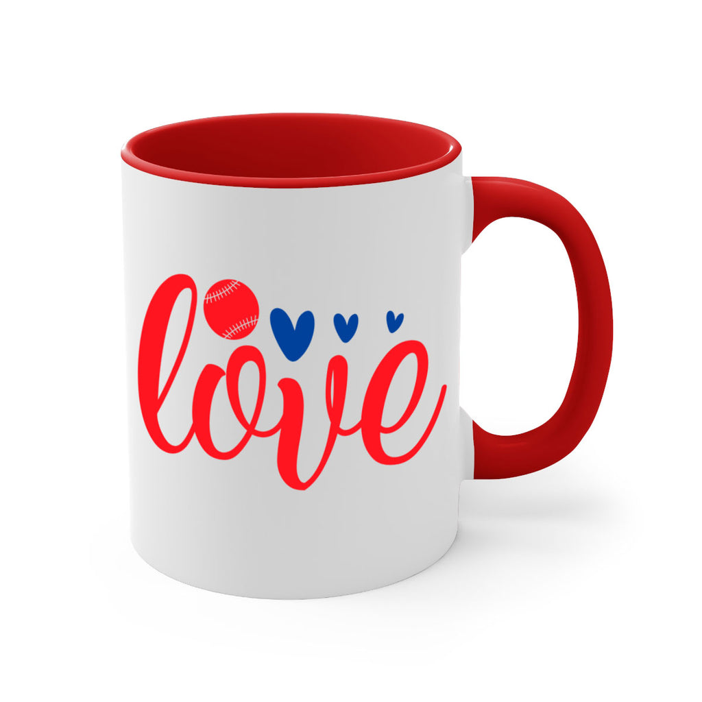 Love 2052#- baseball-Mug / Coffee Cup