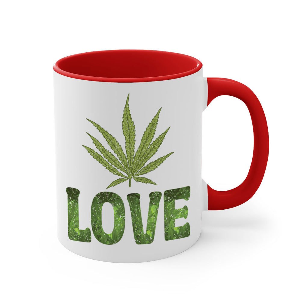 Love Sublimation 192#- marijuana-Mug / Coffee Cup