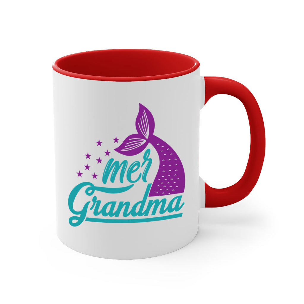 Mer Grandma 328#- mermaid-Mug / Coffee Cup