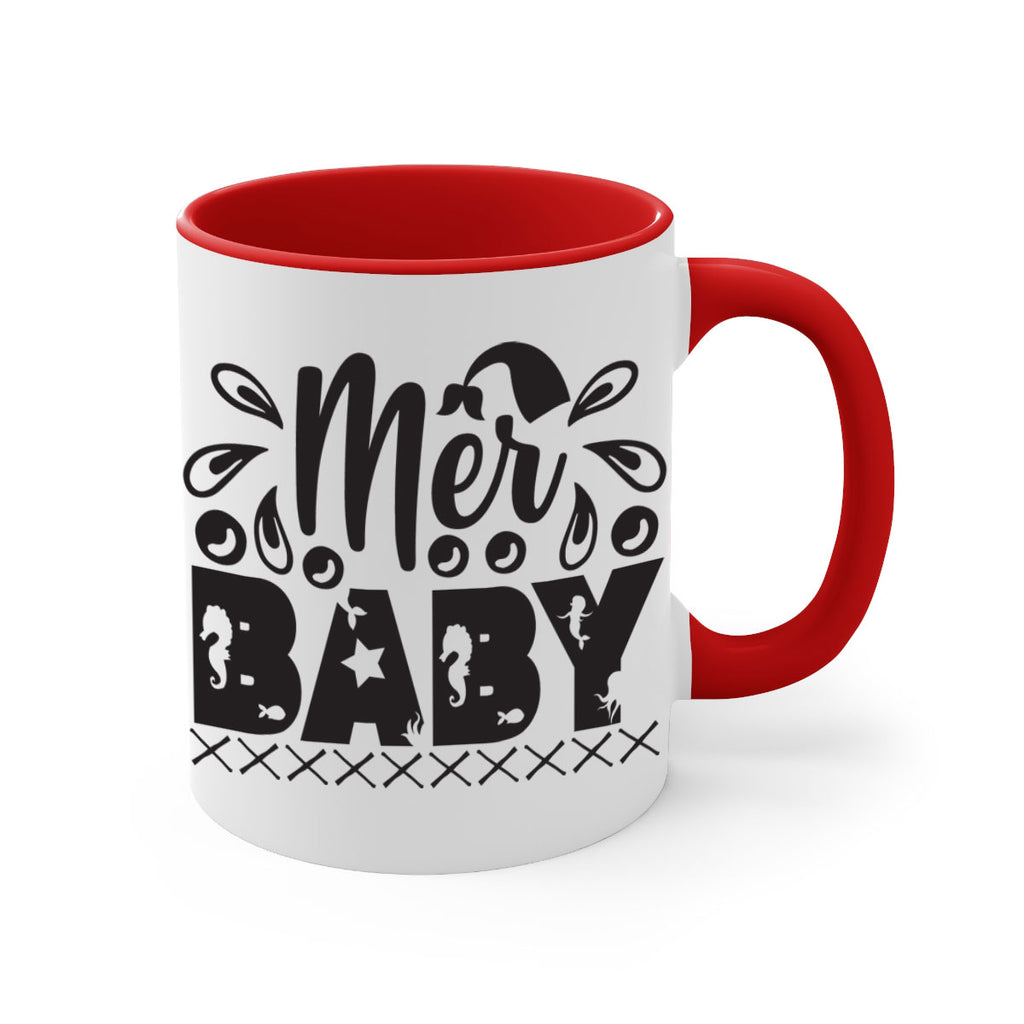 Mer baby 348#- mermaid-Mug / Coffee Cup