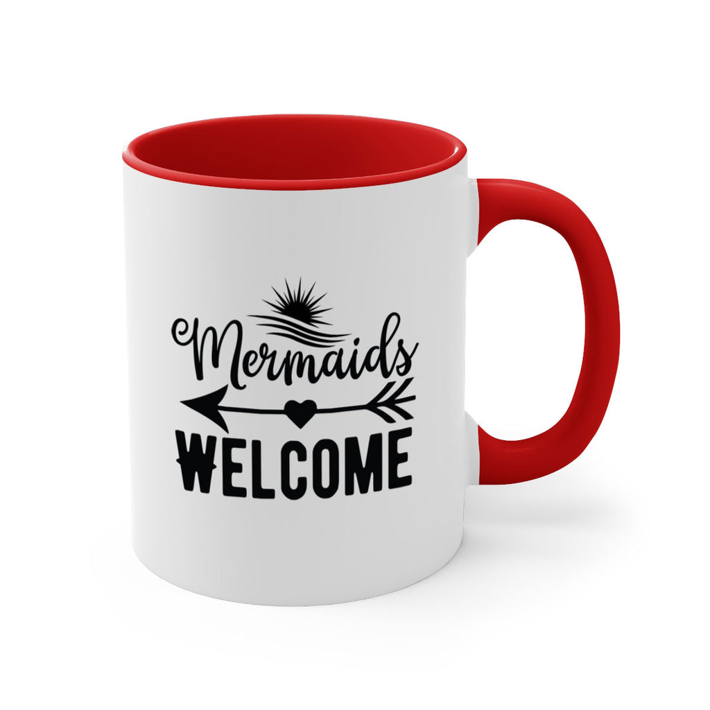 Mermaids Welcome 500#- mermaid-Mug / Coffee Cup