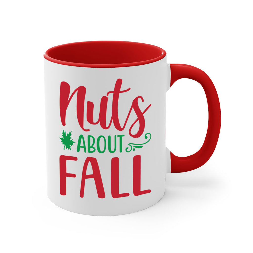 Nuts About Fall 443#- fall-Mug / Coffee Cup