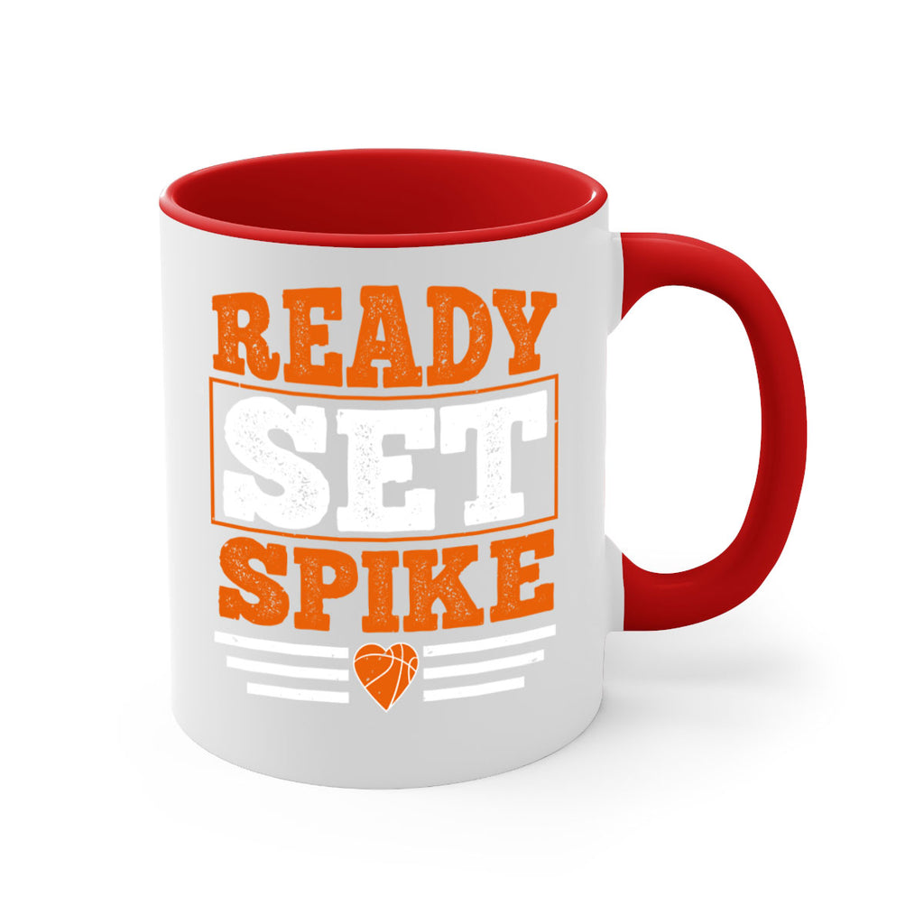 Ready set spike 1787#- basketball-Mug / Coffee Cup