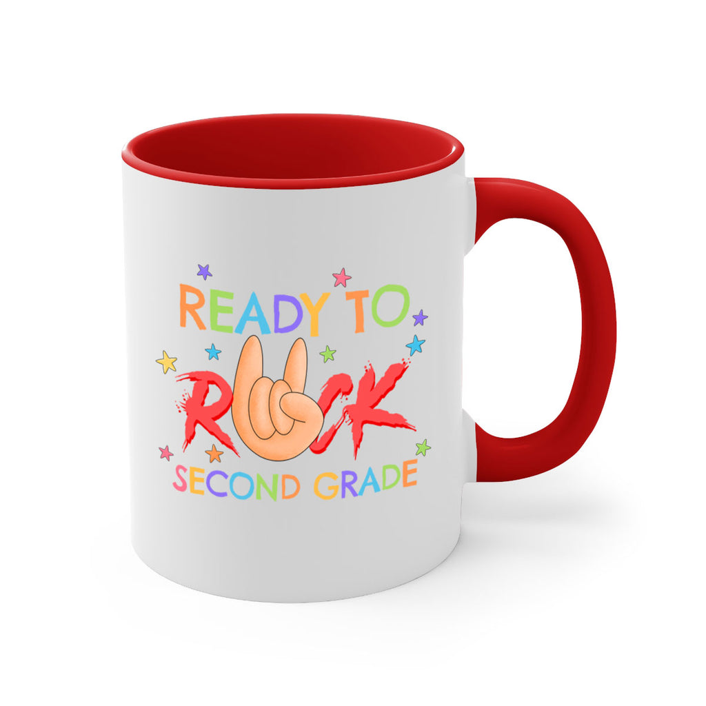 Ready to Rock 2nd Grade 21#- second grade-Mug / Coffee Cup