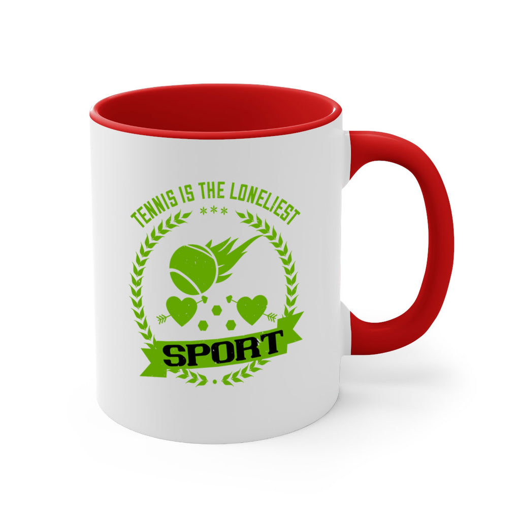 Tennis is the loneliest sport 282#- tennis-Mug / Coffee Cup