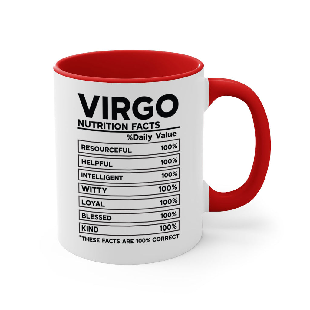 Virgo Nutrition Facts 530#- zodiac-Mug / Coffee Cup
