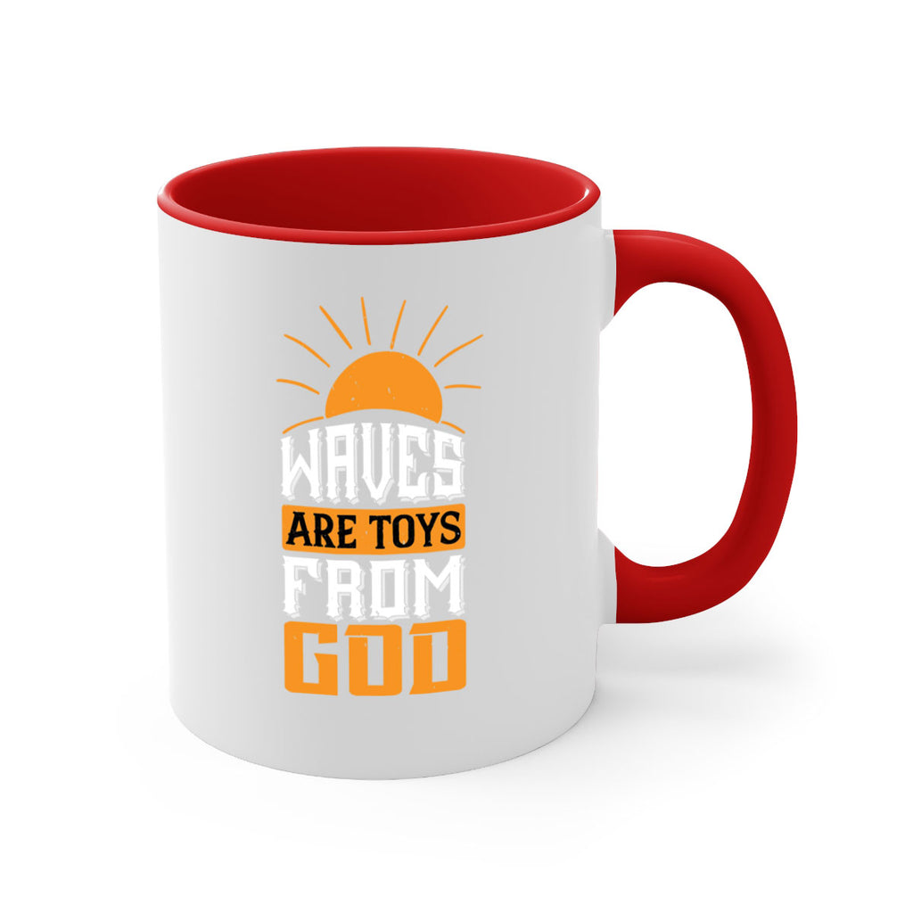 Waves are toys from God 113#- surfing-Mug / Coffee Cup