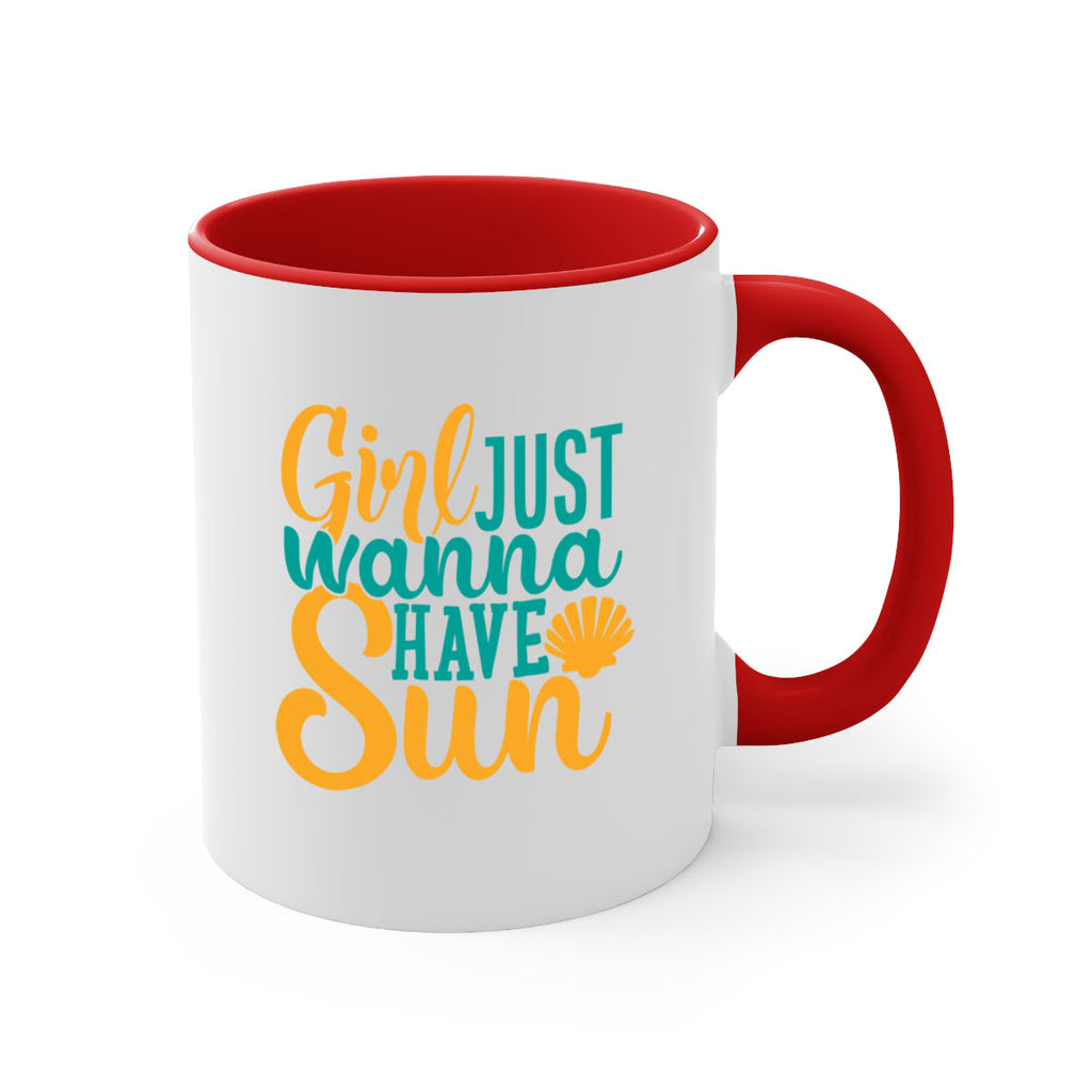 girls just wanna have sun Style 101#- Summer-Mug / Coffee Cup